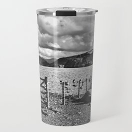 Crow Park Shoreline Monochrome Travel Mug