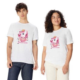 Julianne Name Unicorn, Birthday Gift for Unicorn Princess T Shirt