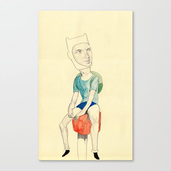 Finn Canvas Print