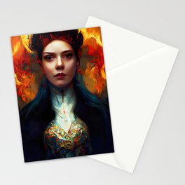 Empress of Fire Stationery Card