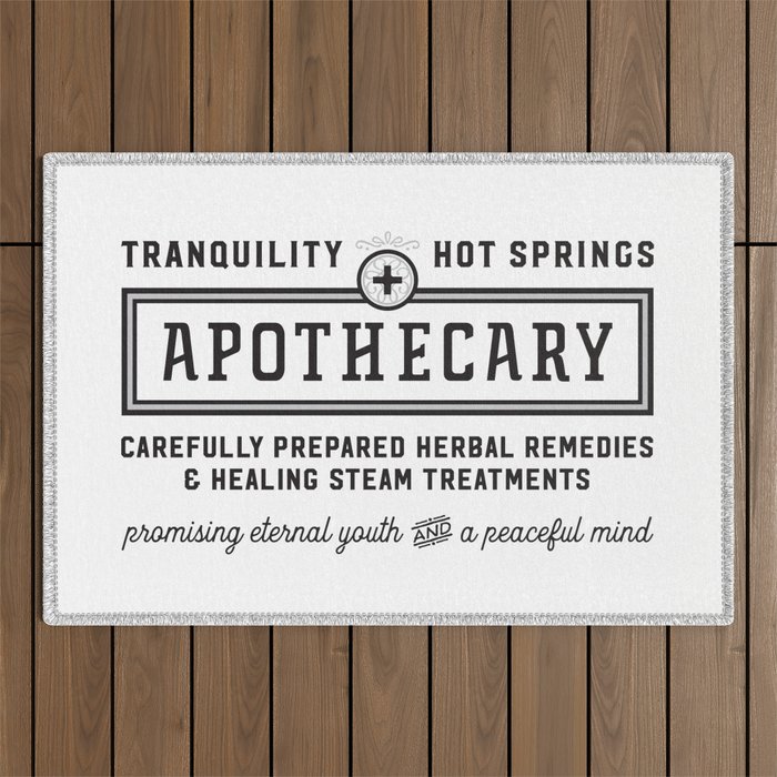 Tranquility Hot Springs + Apothecary Outdoor Rug