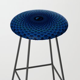 Crow Mandala Bar Stool