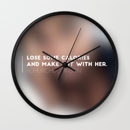 Blur Beauty Wall Clock