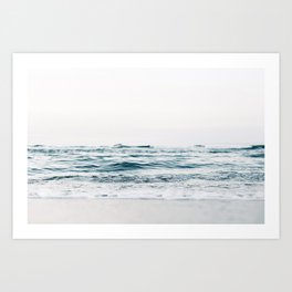 Ocean, waves Art Print