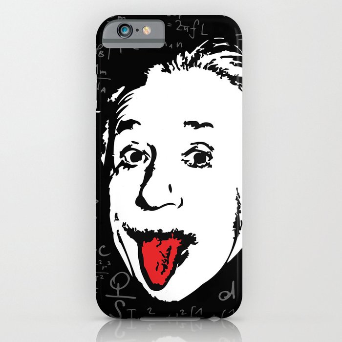 Silly Wisdom - Albert Einstein iPhone Case