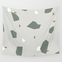 Shape and Color Study: Terrazzo + Stone Wall Tapestry