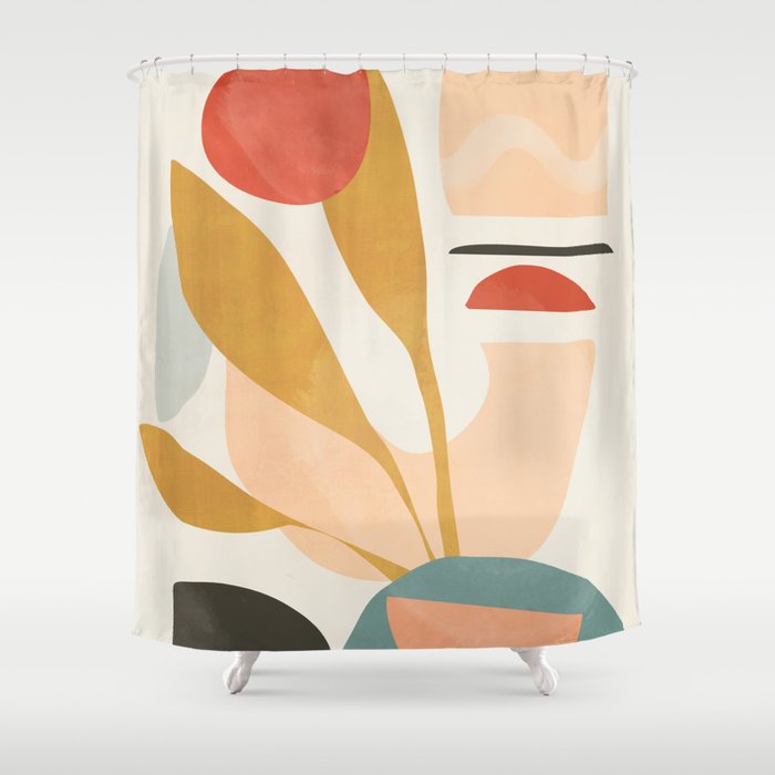 Abstract Shapes 20 Shower Curtain By Thingdesign Society6 Abstract Shapes 20 Shower Curtain By, Society 6 Shower Curtain