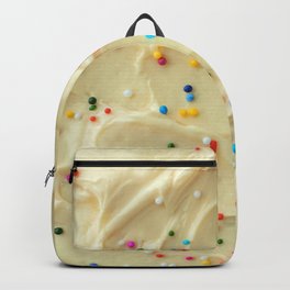 Vanilla Cake Frosting & Sprinkles  Backpack