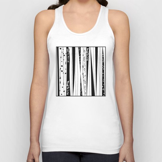 With love .2 Unisex Tank Top