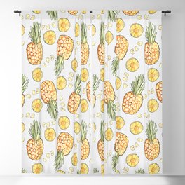 Pineapple by Kerry Beazley Blackout Curtain