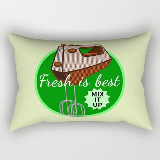 Foodie Mix it up Rectangular Pillow
