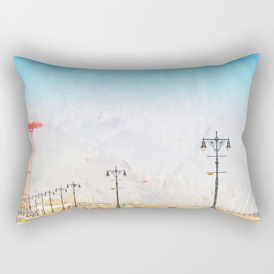 Brooklyn's Eiffel Tower Rectangular Pillow