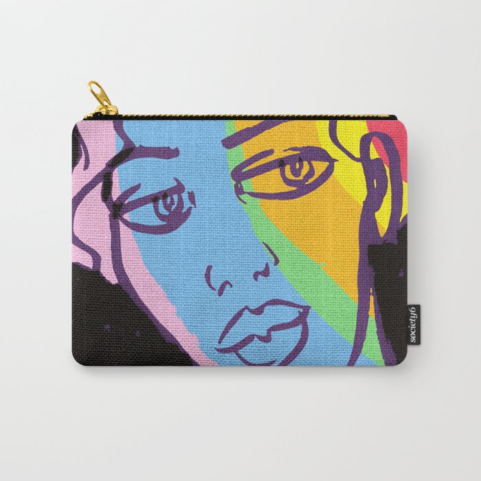 Rainbow Twinkle Woman Carry-All Pouch