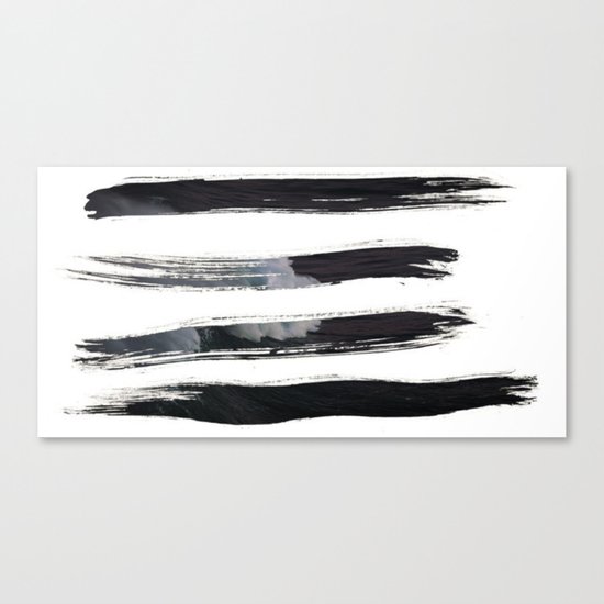 Paint it black Canvas Print