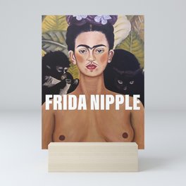 FRIDA NIPPLE Mini Art Print