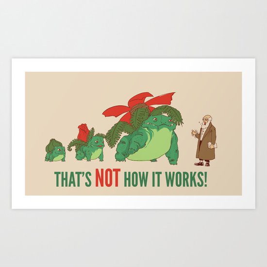 Conflicting Theories Art Print
