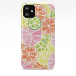 Citrus Time iPhone Case