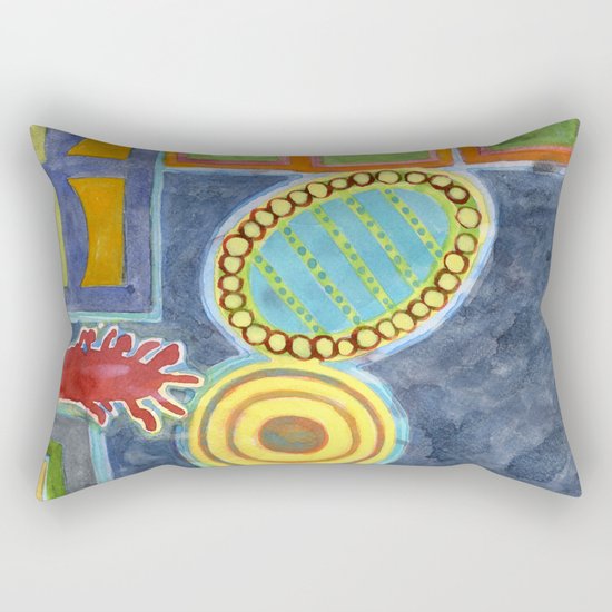 Gigantic Surreal Objects with Furniture Rectangular Pillow