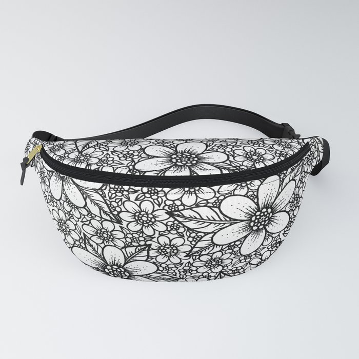 Floral Pattern 1 Fanny Pack