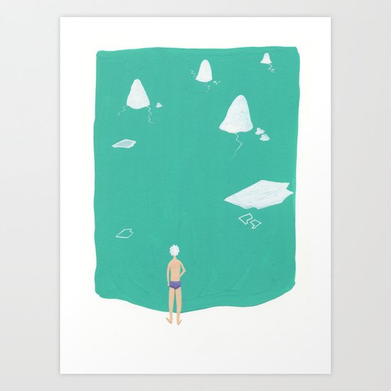 freeze Art Print