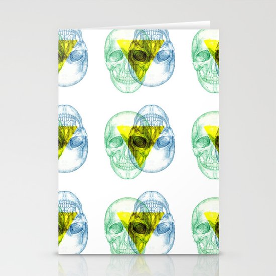 Skulls Stationery Cards