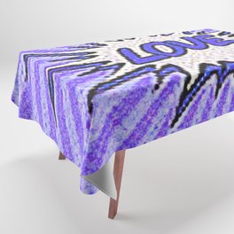 Love Pop Art 3 Tablecloth