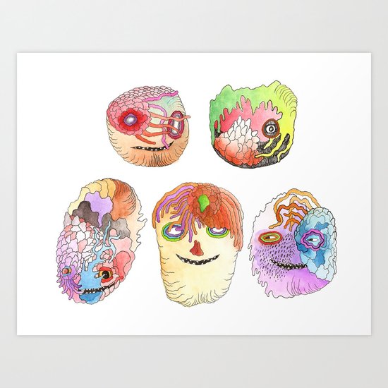 Mokoyombiz Art Print