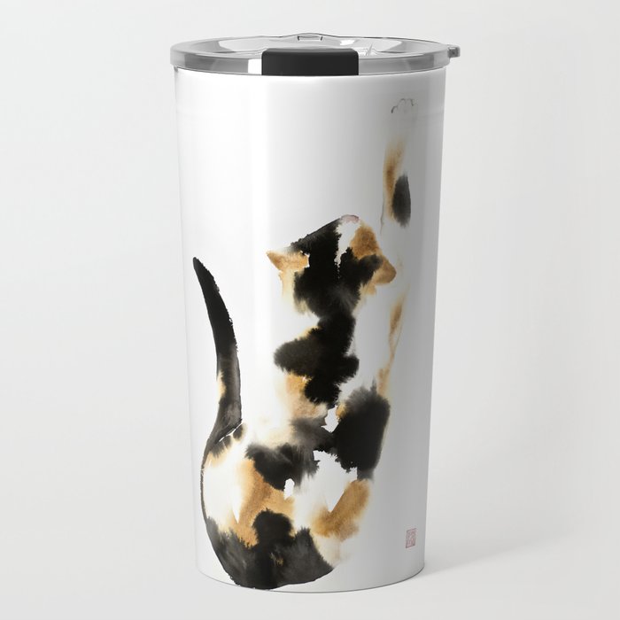 Calico cat Travel Mug