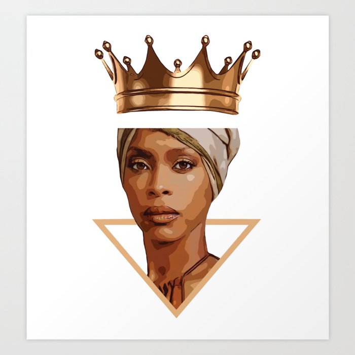 Erykah Badu Illustration Art Print By Moverama Society6