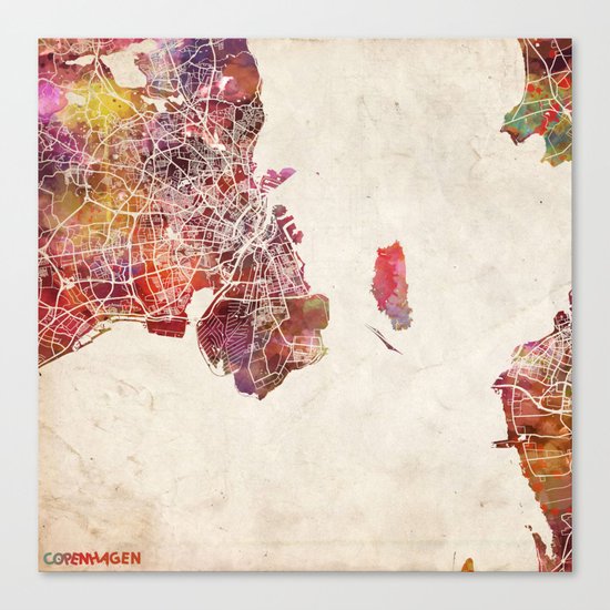 Copenhagen Canvas Print