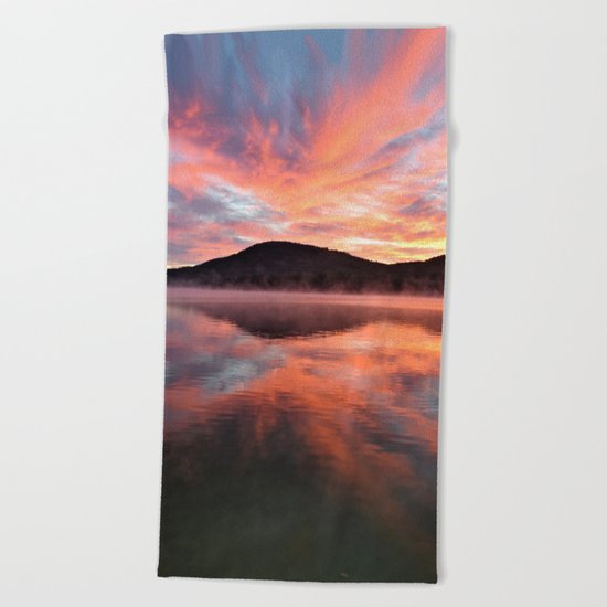 Sunrise: Fire and Water Beach Towel