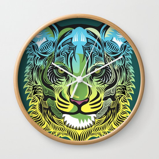 Nocturnal Predator Wall Clock