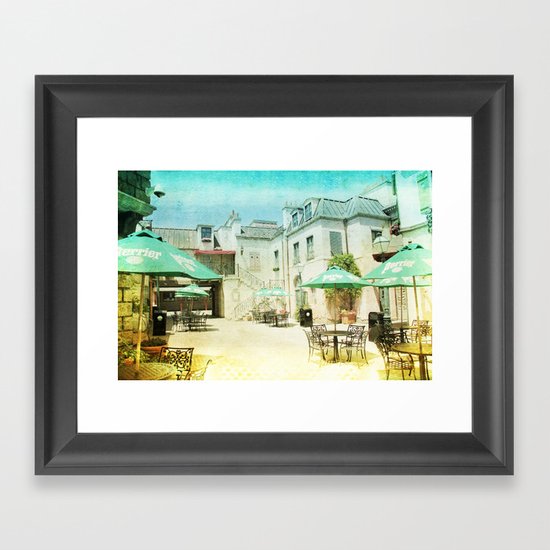 Not a soul Framed Art Print