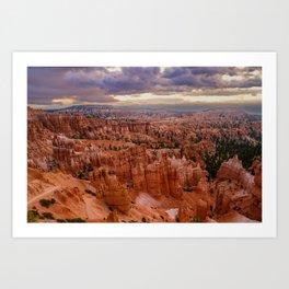 Sunset Point 6173 - Bryce Canyon National Park, Utah Art Print