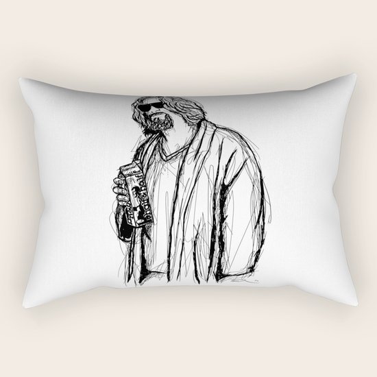 The Dude Rectangular Pillow