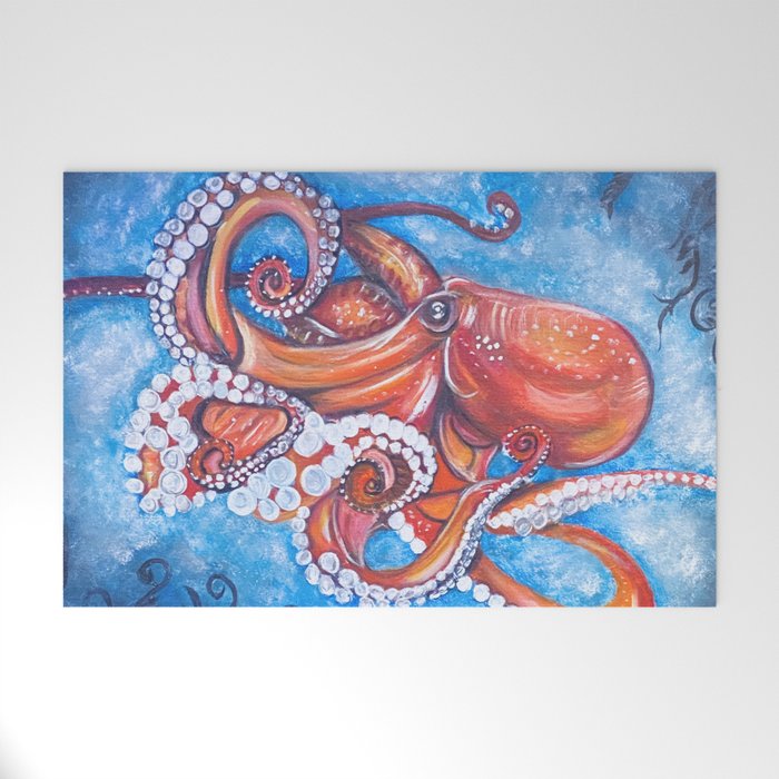 Colorful Octopus Welcome Mat