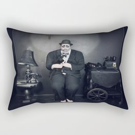 Black Rectangular Pillow