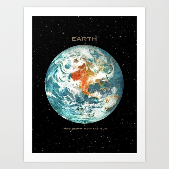 Earth Art Print
