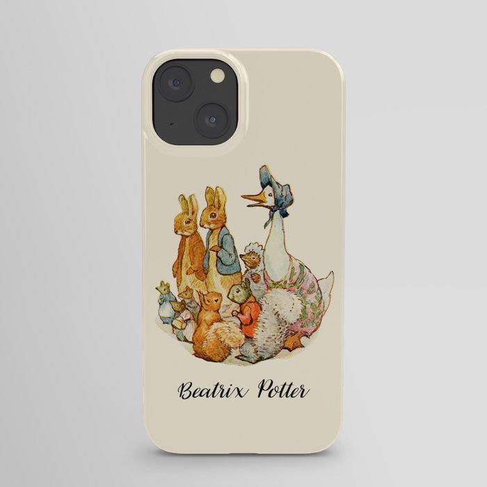 Bedtime Story Animals iPhone Case