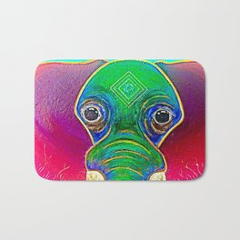 Elephant Calf Bath Mat | Animal, Streetart, Occult, Magic, Ganesh, Whimsical, Mystical, Painting, Spiritual, Hindu 
