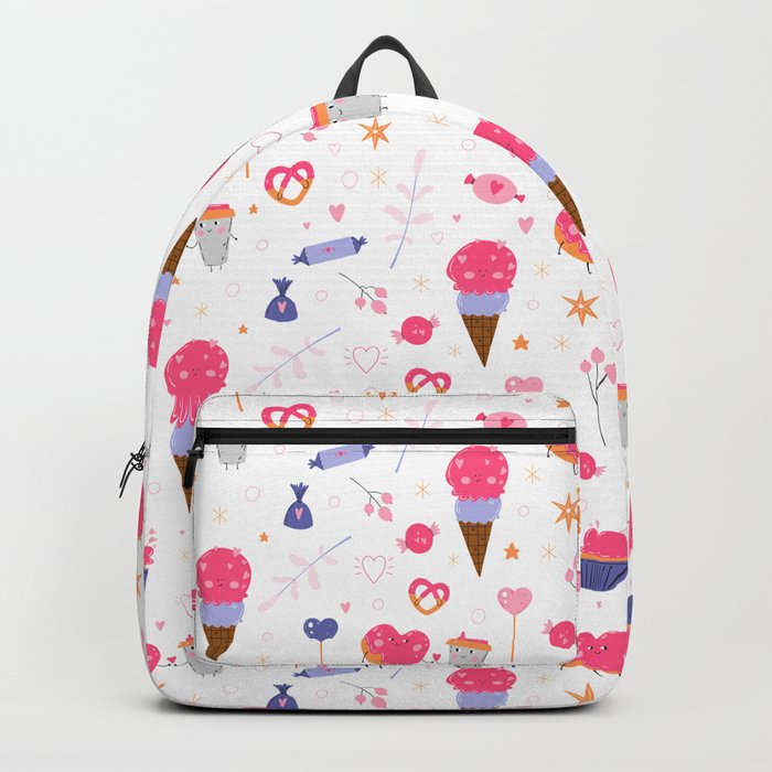 Eat, sweets and love Backpack