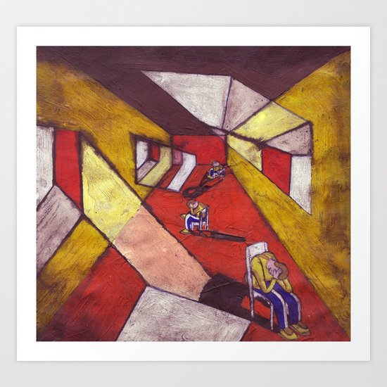 To hide Art Print