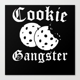 Cookie Gangster Canvas Print