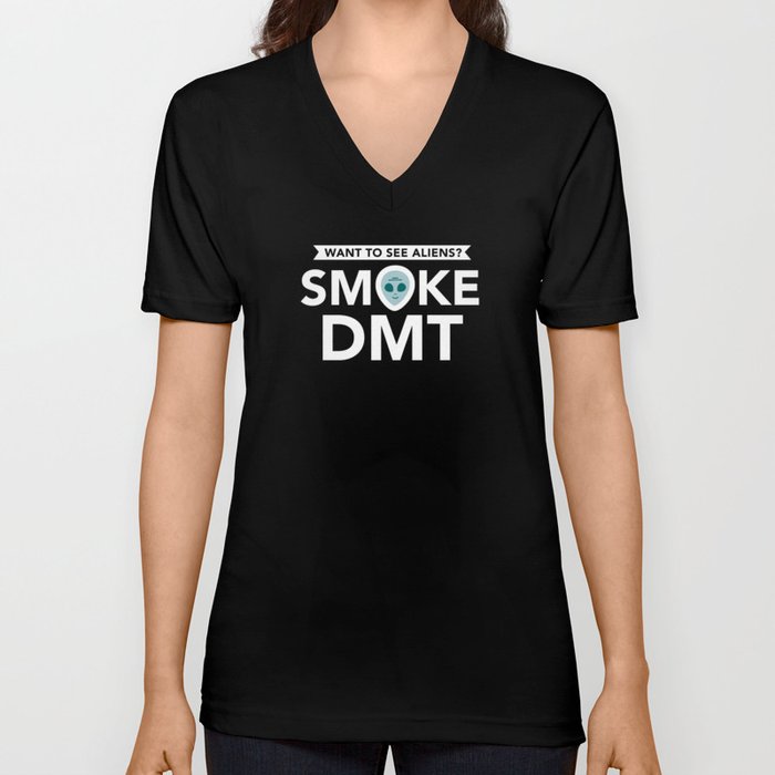 Smoke DMT V Neck T Shirt