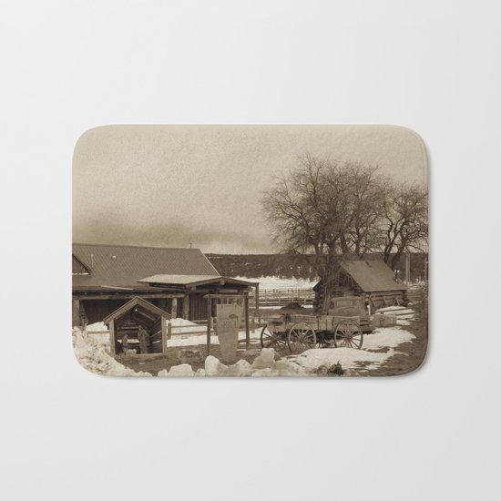 Cowboys Mess Hall Bath Mat