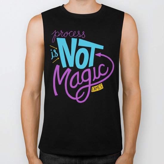 Process is Not Magic Biker Tank