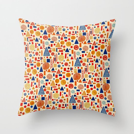 Sunday's Child Throw Pillow