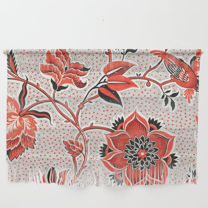 Bird and Flowers Wall Hanging