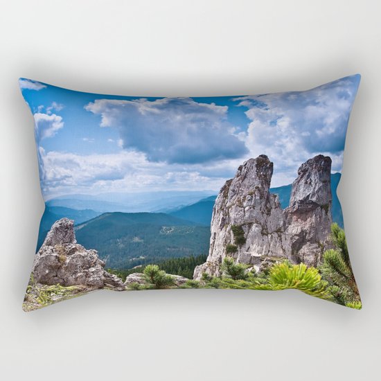 Nature love #landscape Rectangular Pillow