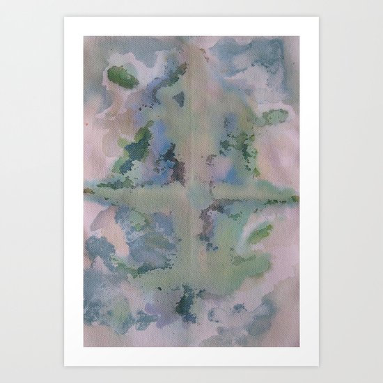 Ink Blot Art Print